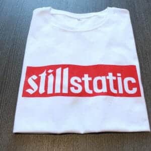 Define Still Static T Shirt - White