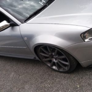 Audi S3 8L widened fenders 3cm per side