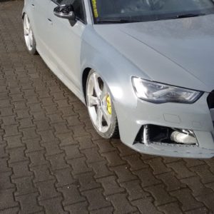 Audi RS 3 8V widened fenders