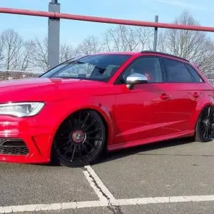 Audi A3 8V widened fender 3cm widened per side