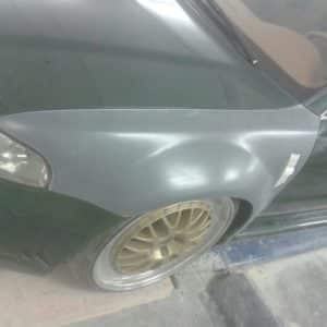 Audi RS4 B5 widened mudguard 2.5 cm per side
