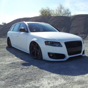 Widened Audi A4B8 8K fender 3cm per side