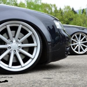 Audi A4B6 GFK fender 3cm widened per side