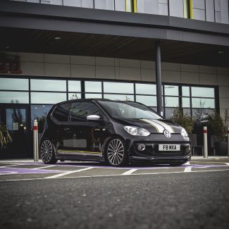 Speed-Box GmbH - small VW UP with H & R coilover suspension