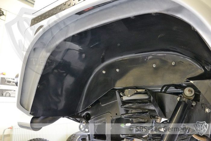 Rear Inner Arch Liners, Land Rover Dewing
