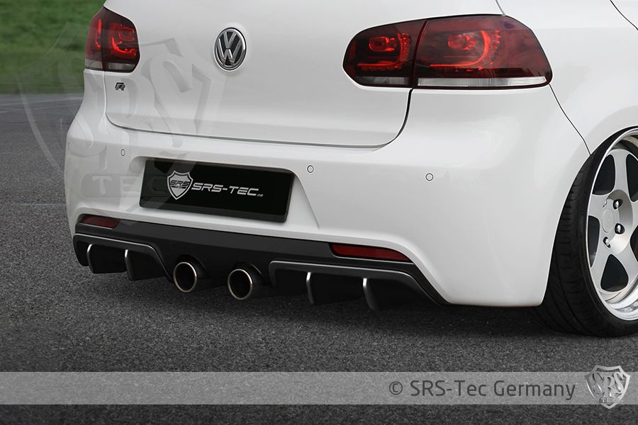 SRS Rear Diffuser Flaps R20, VW Golf VI ( For mk6 R Bumper only ...