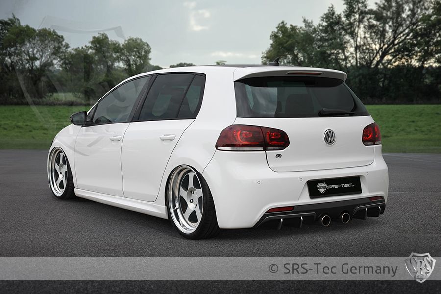 SRS Rear Diffuser Flaps R20, VW Golf VI ( For mk6 R Bumper only ...