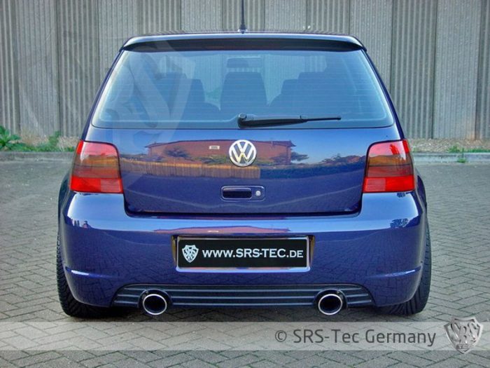 SRS Rear Diffuser R-Style Duplex, VW Bora